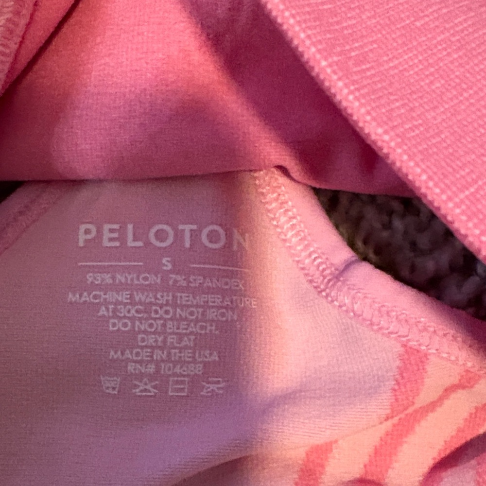 Peloton Light and Dark Pink Sports Bra - Picture 2 of 2